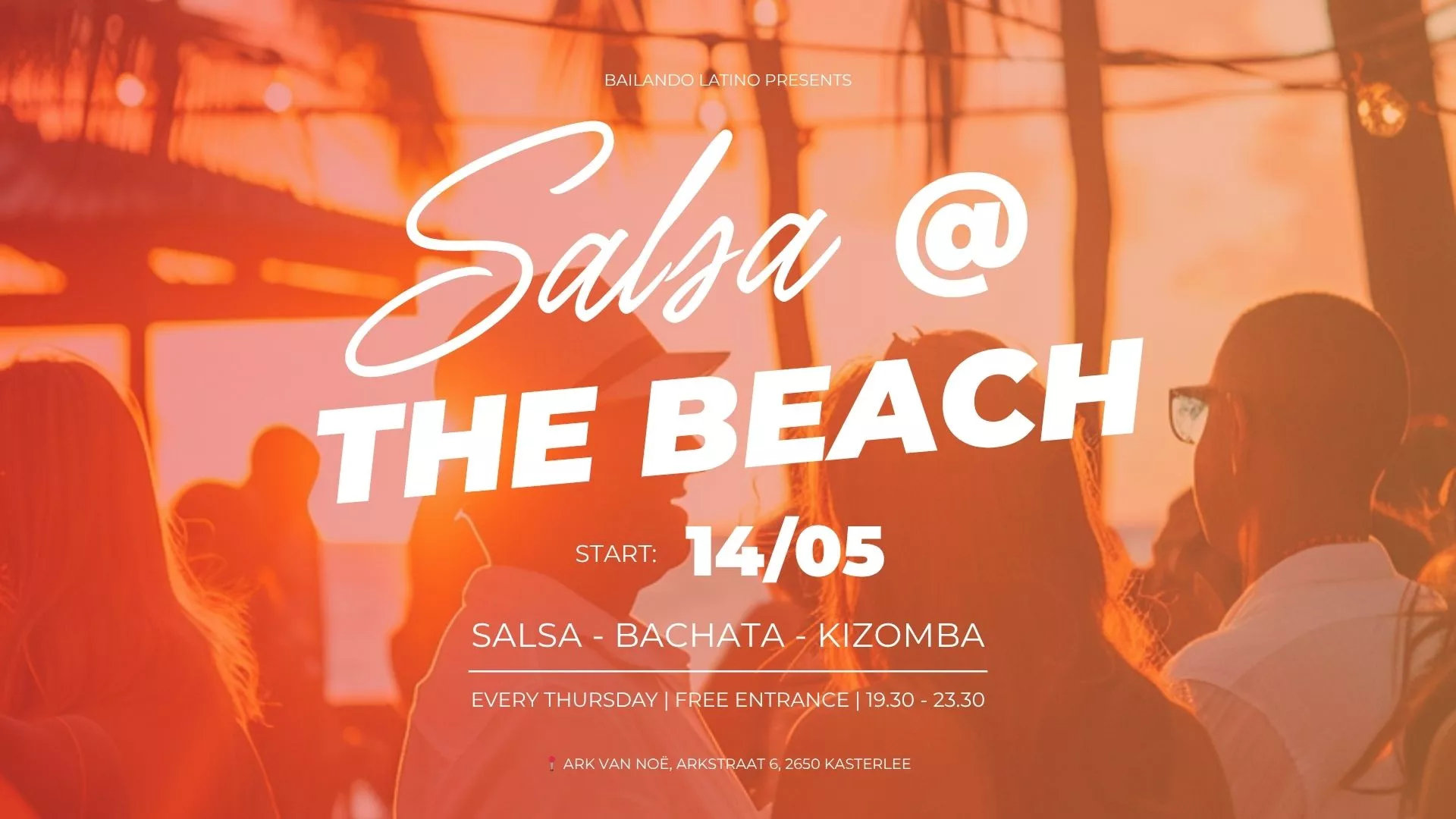 Banner Salsa @ the beach